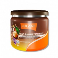 Маска для волос с маслом макадамии для бриллиантового блеска Lolane Natura Hair Treatment with Macadamia Butter (Таиланд)